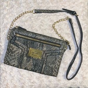 Snake Skin Nicole Miller cross body bag 🐍